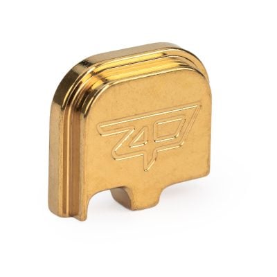 Alternative view of ZP Back Plate - G43 / 43X / 48 - TiN (Gold)