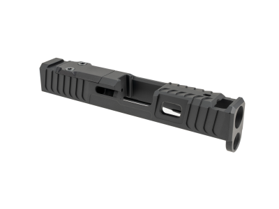 Alternative view of Integrated Blowhole System (IBS) Slide for Glock 43/43X - RMSc