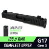 Integrated Blowhole System (IBS) Complete Upper for Glock 17 Gen 3