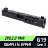 ZPS.2 Complete Upper for Glock 19 Gen 3 – RMR Cut