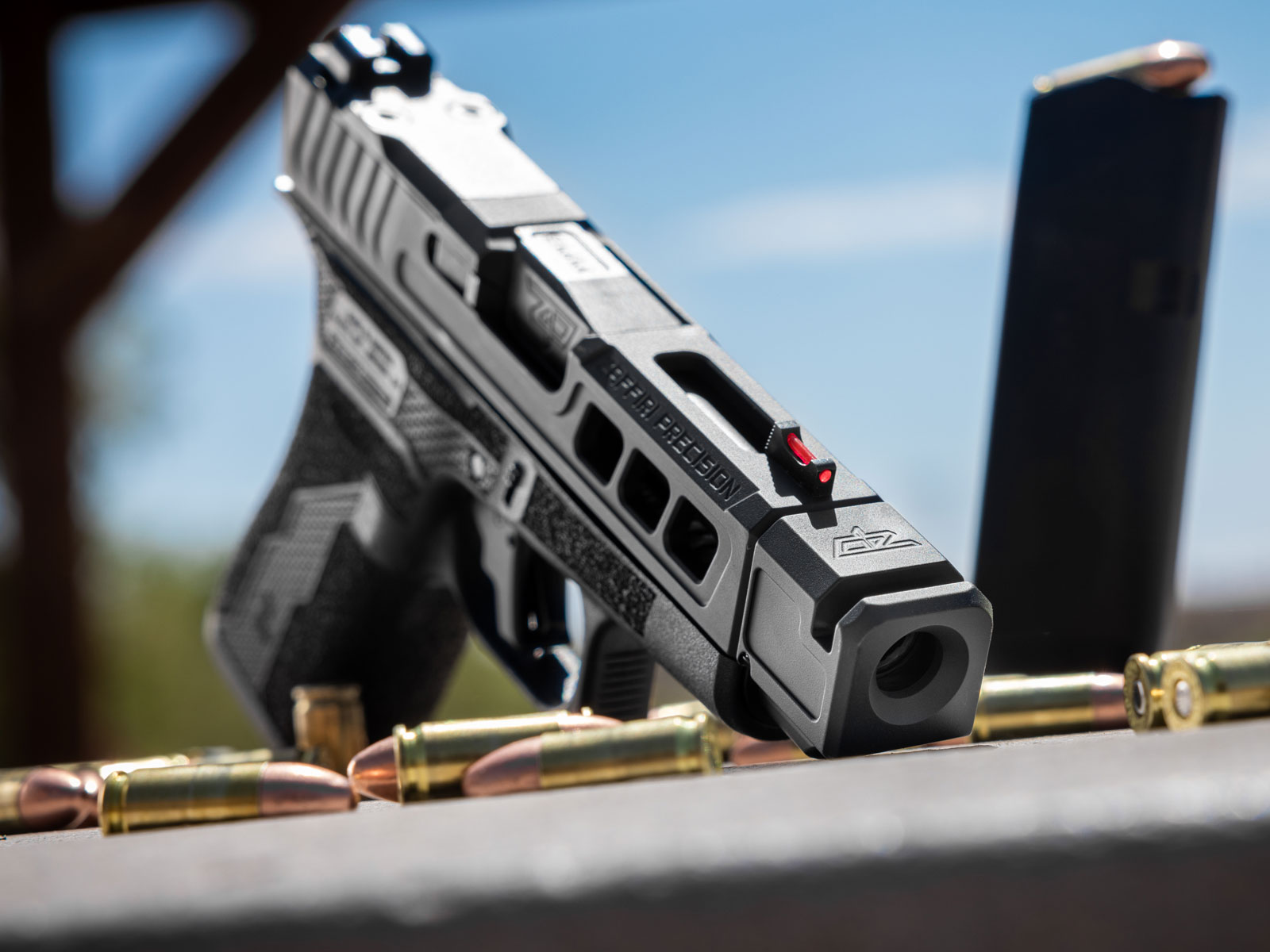 ZP Blowhole Compensator for Glock 43 / 43X / 48 - Black Nitride - Image 4