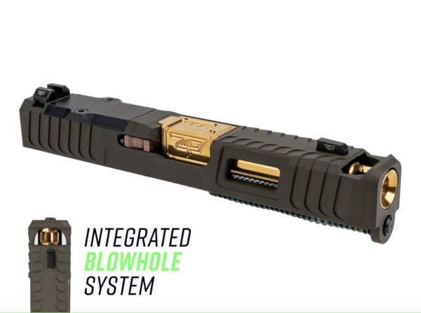 Integrated Blowhole System (IBS) Complete Upper for Glock 19 Gen 3 - Image 2