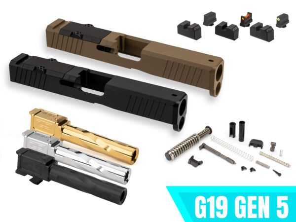 Series Z Complete Upper for Glock 19 Gen 5 - RMR