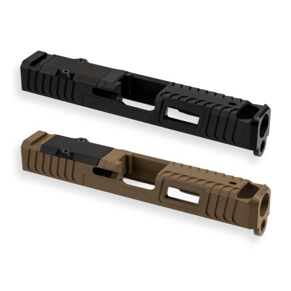Integrated Blowhole System (IBS) Stripped Slide for Glock 19 Gen 3