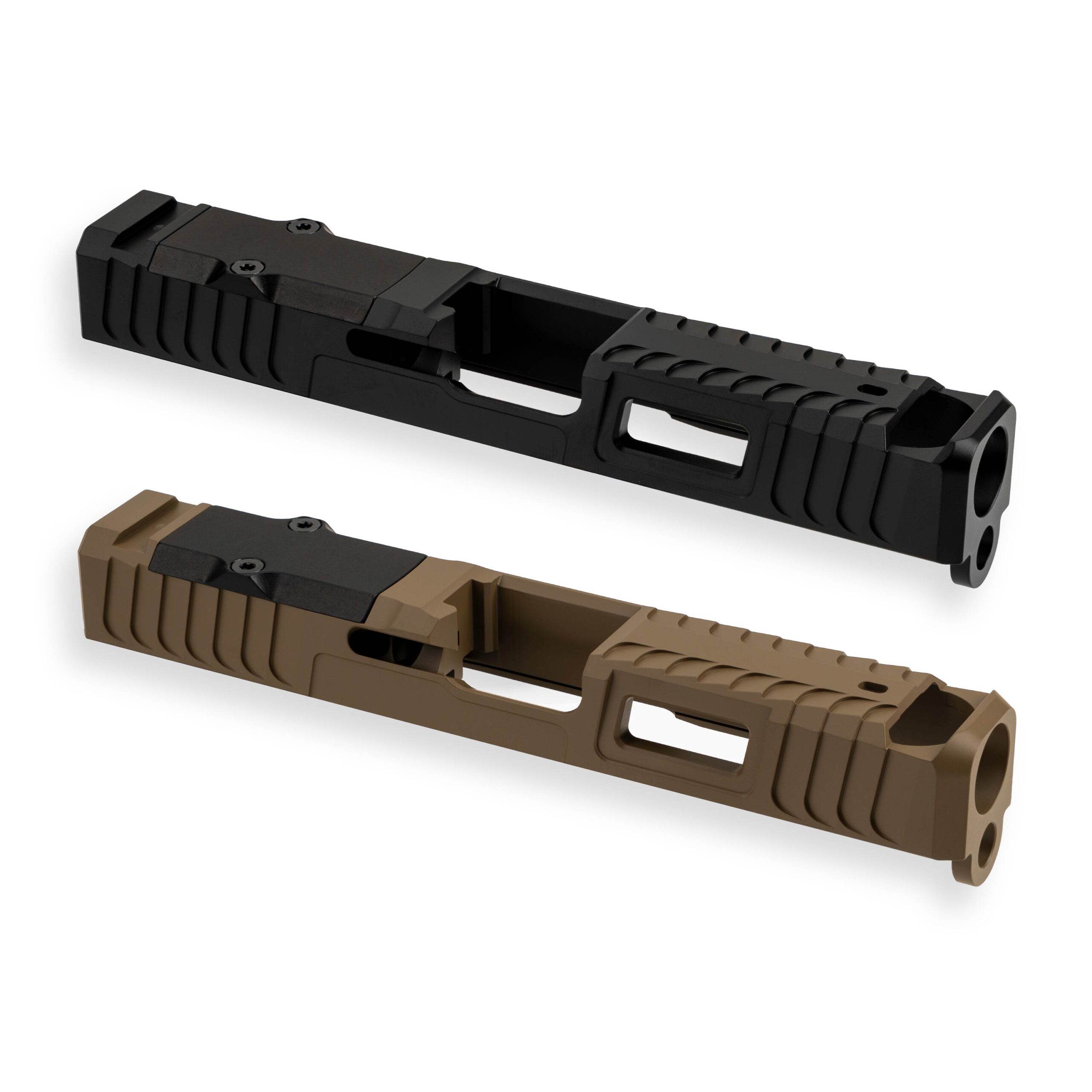 Integrated Blowhole System (IBS) Stripped Slide for Glock 19 Gen 3