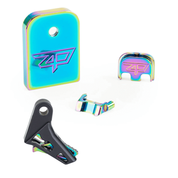 ZP Finishing Kit for Glock - Billet Extractor, Magazine Plate, Back Plate, and Trigger - Image 5