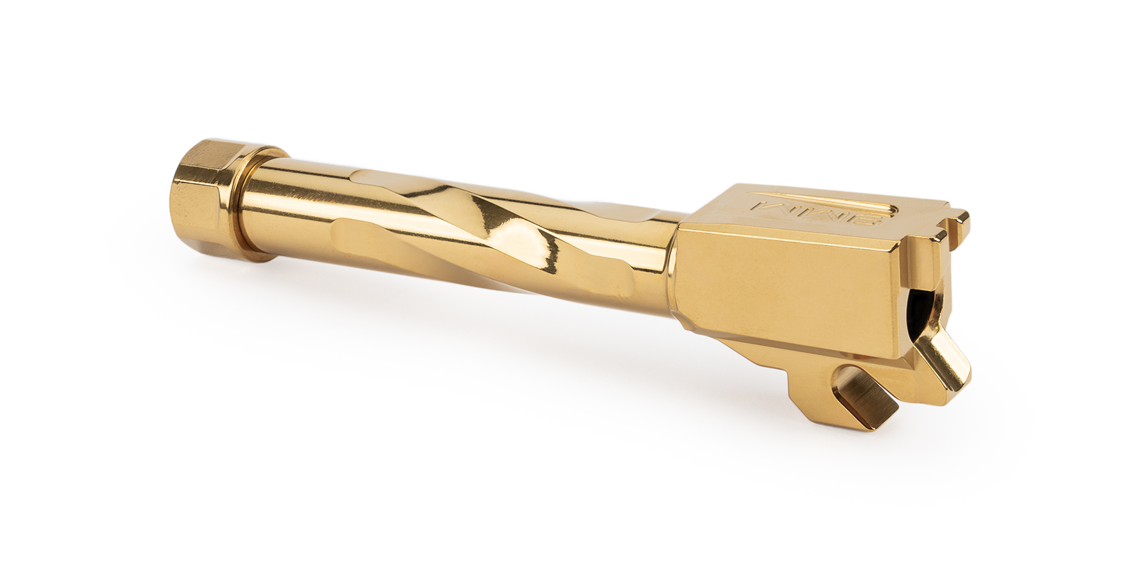 P320c Barrel - Threaded - TiN (Gold) - Image 2