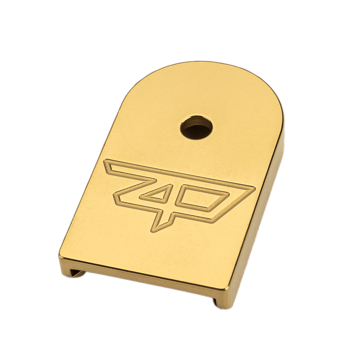 ZP Mag Plate - G43X / G48 - TiN (Gold) - Zaffiri Precision