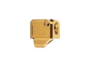 0405-43 遺品整理  メダル ゴールド ZP Blowhole Compensator - TiN (Gold) - Zaffiri Precision