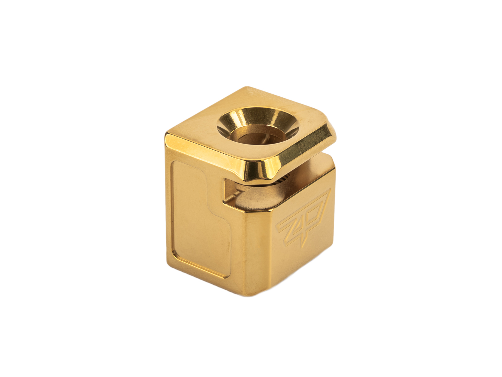 ZP Blowhole Compensator - No Bob Cut - TiN (Gold) - Image 2