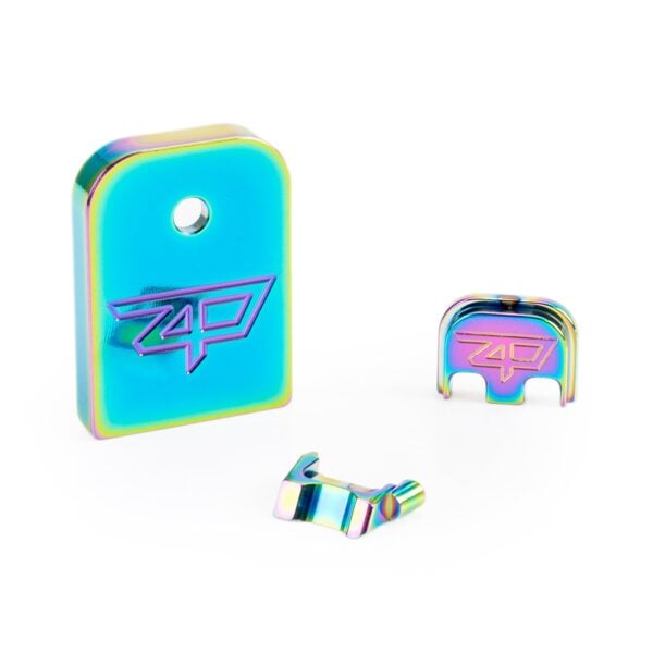 ZP Finishing Kit for Glock - Billet Extractor, Magazine Plate, and Back Plate - Image 5