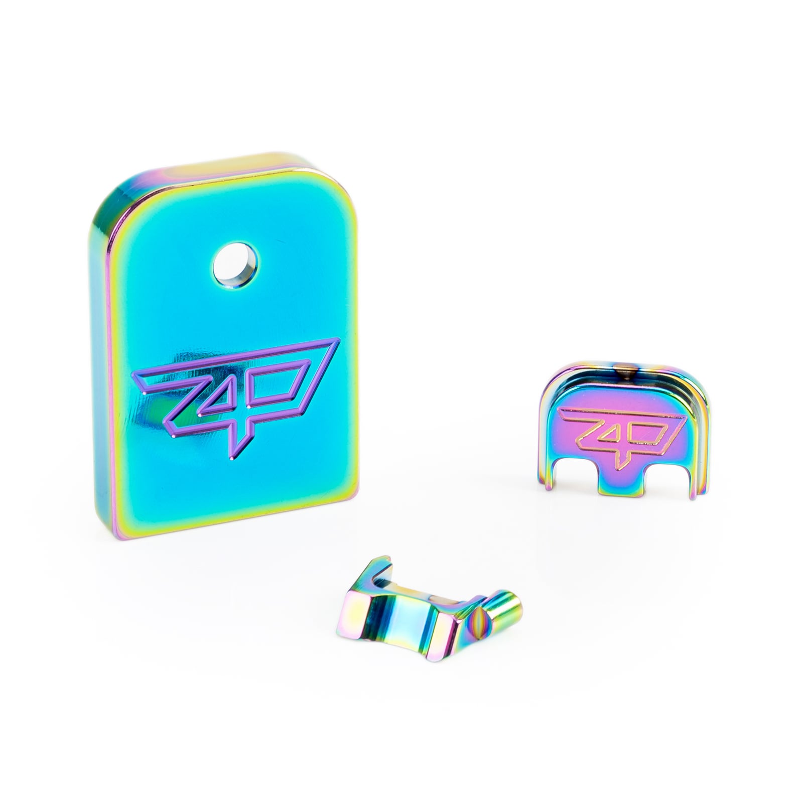 ZP Finishing Kit for Glock - Billet Extractor, Magazine Plate, and Back Plate - Image 5