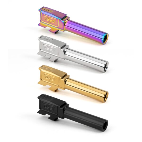 Flush and Crown Barrel for Glock® 43/43X