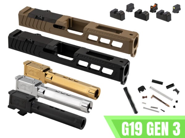 ZPS.3 Complete Upper for Glock 19 Gen 3