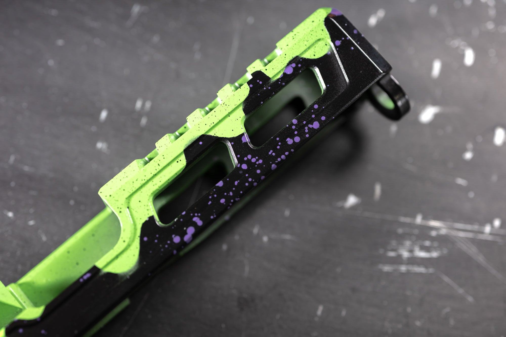 THE DROP: LIMITED Zombie Slide ZPS.2 Stripped Slide for Glock 19 Gen 3 - Image 3