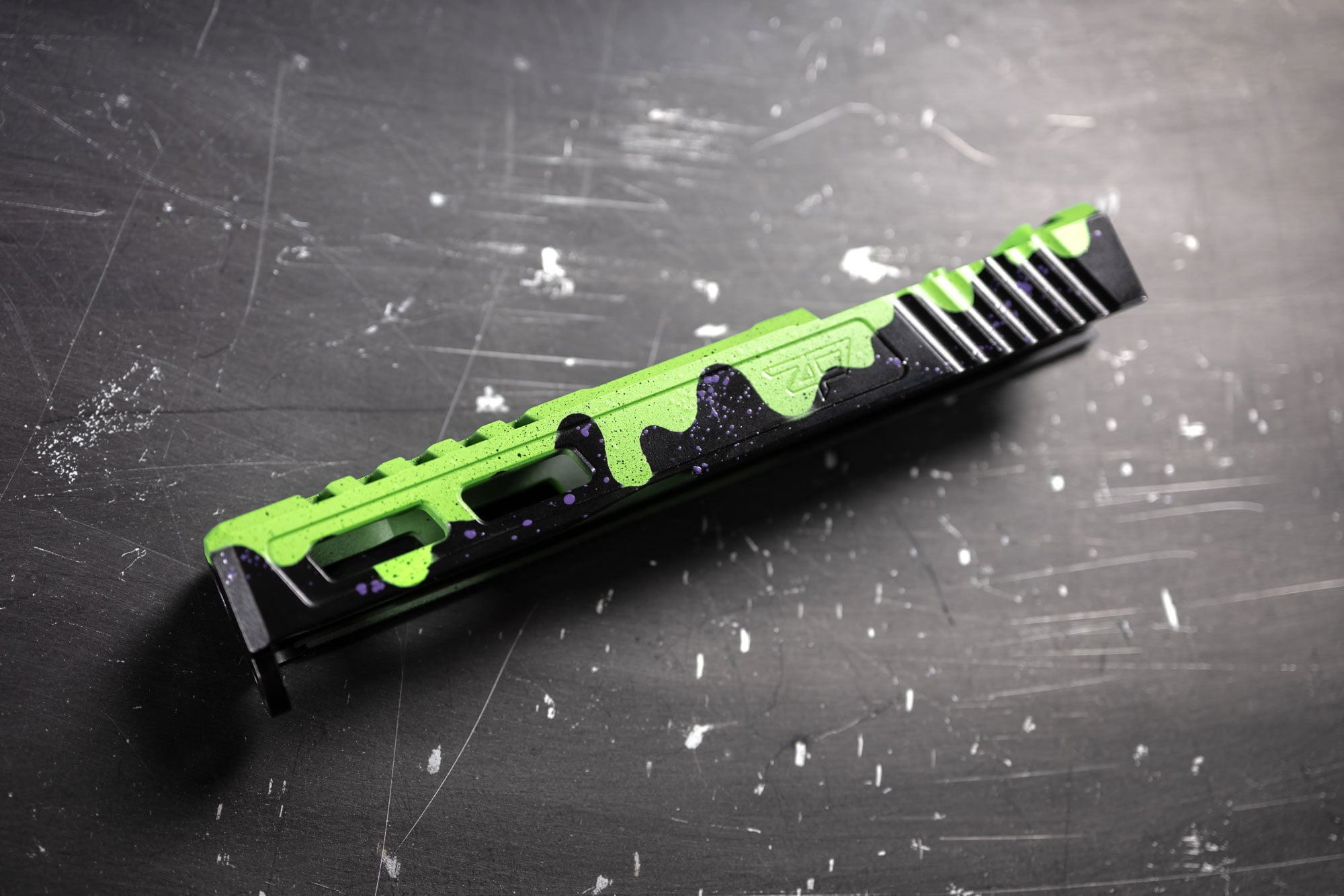 THE DROP: LIMITED Zombie Slide ZPS.2 Stripped Slide for Glock 19 Gen 3 - Image 5