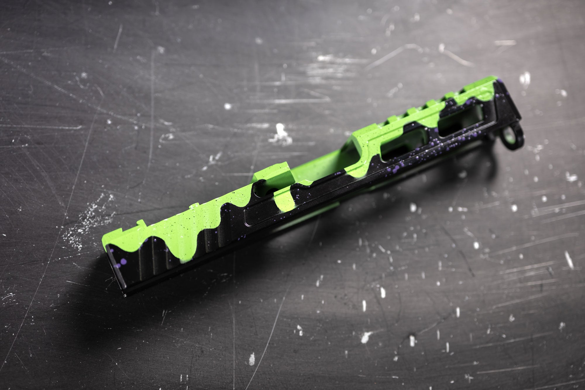 THE DROP: LIMITED Zombie Slide ZPS.2 Stripped Slide for Glock 19 Gen 3 - Image 6