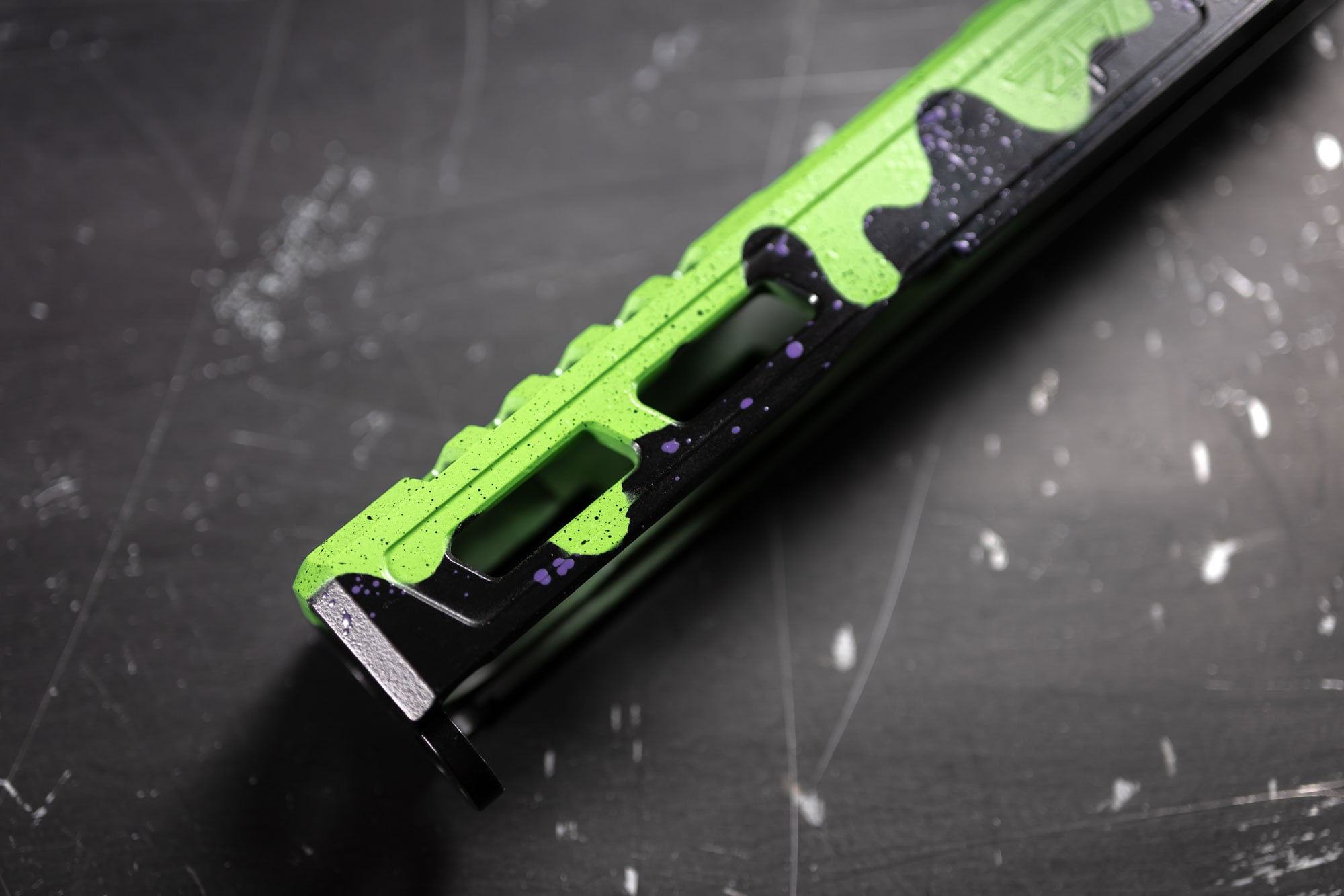 THE DROP: LIMITED Zombie Slide ZPS.2 Stripped Slide for Glock 19 Gen 3 - Image 10