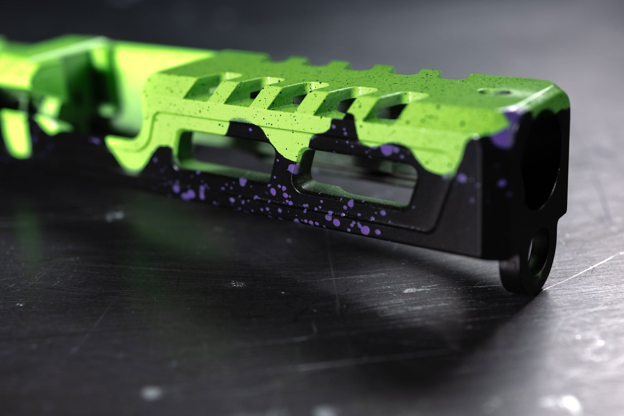 THE DROP: LIMITED Zombie Slide ZPS.2 Stripped Slide for Glock 19 Gen 3 - Image 14