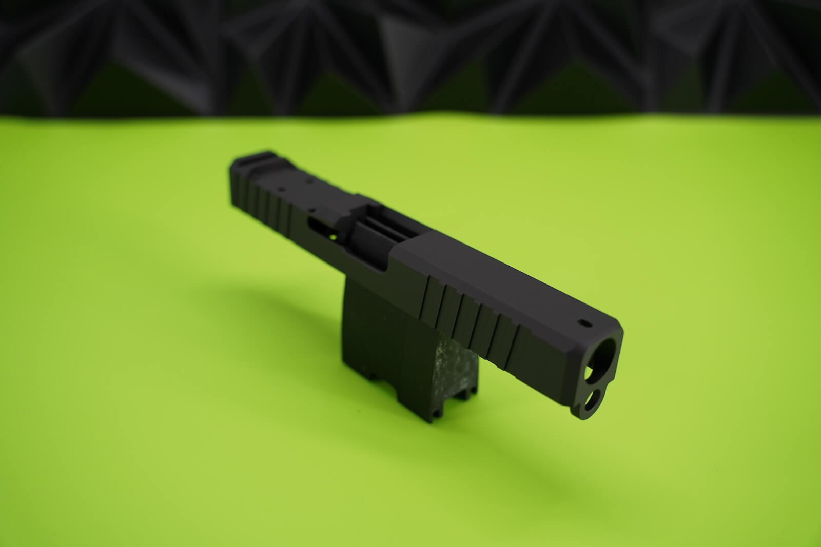 Glock 17 Gen 3 Slide - V1 Slide with Vortex Venom Optic Cut - Black Cerakote - Image 2