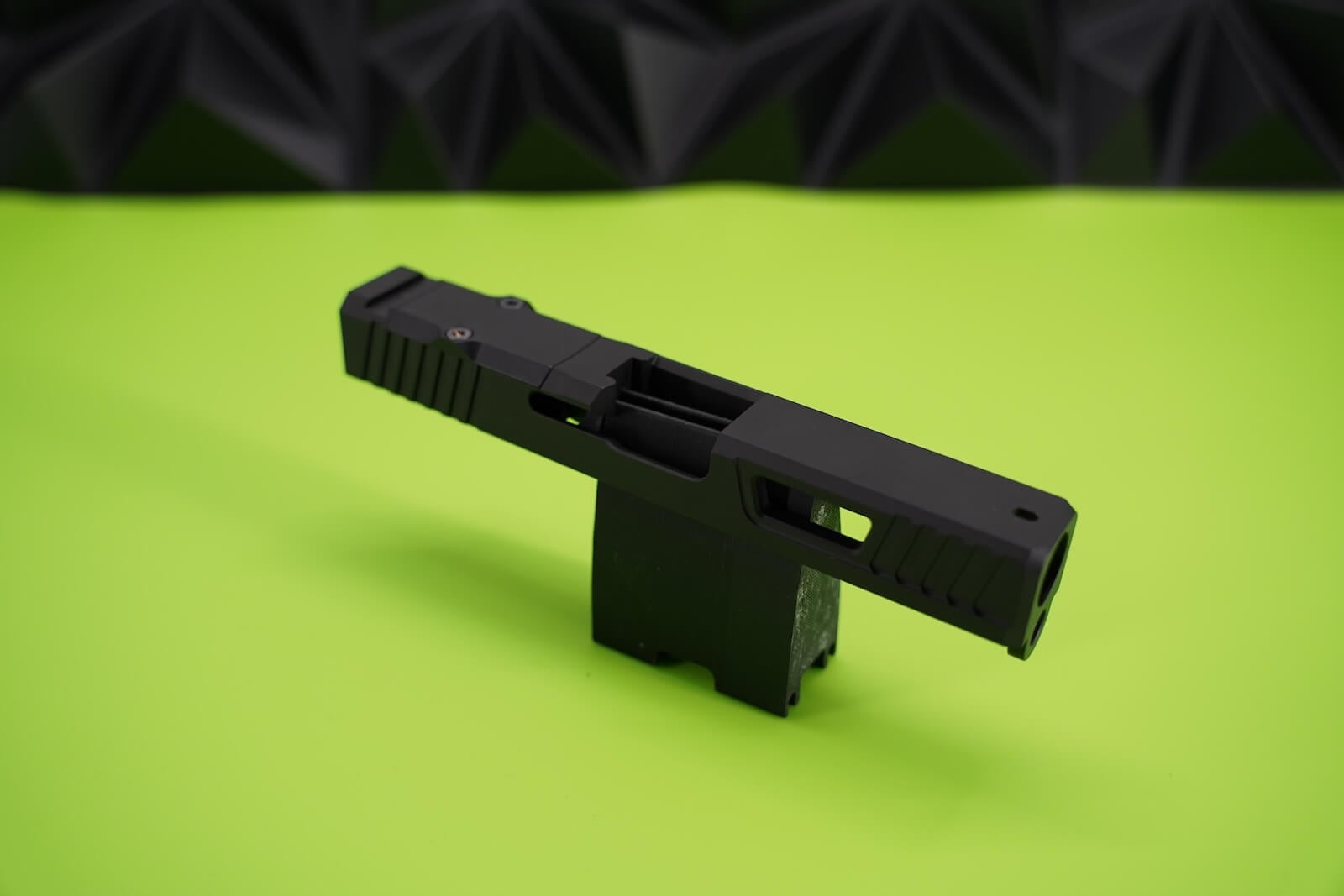 Glock 19 Gen 3 Slide - V2 Slide with RMR Optic Cut - Black Cerakote - Image 2