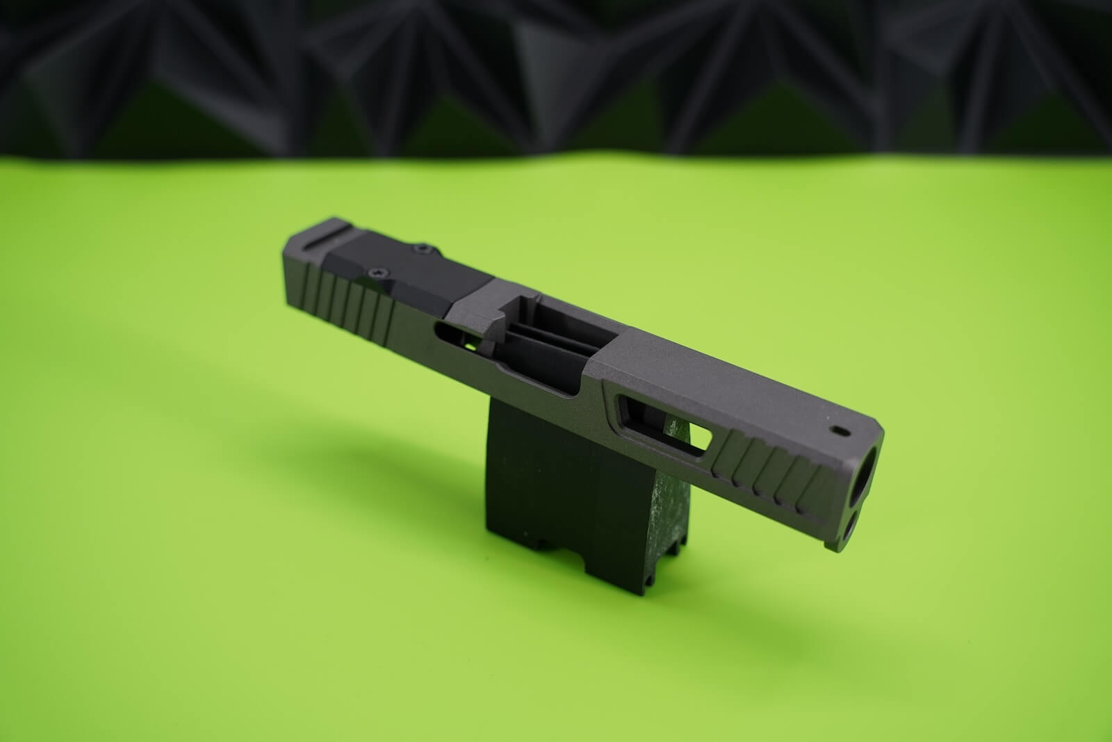 Glock 19 Gen 3 Slide - V2 Slide with RMR Optic Cut - Tungsten Cerakote - Image 2