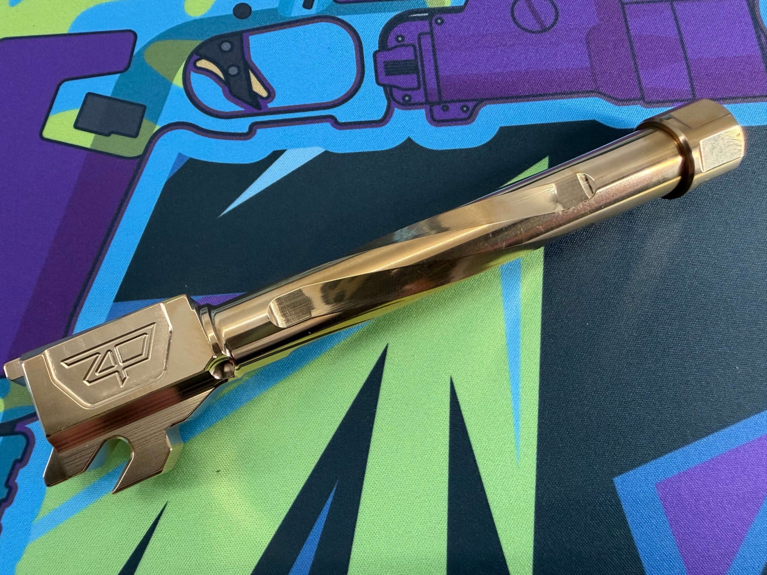 Sig Sauer P320F Threaded Barrel - Gold