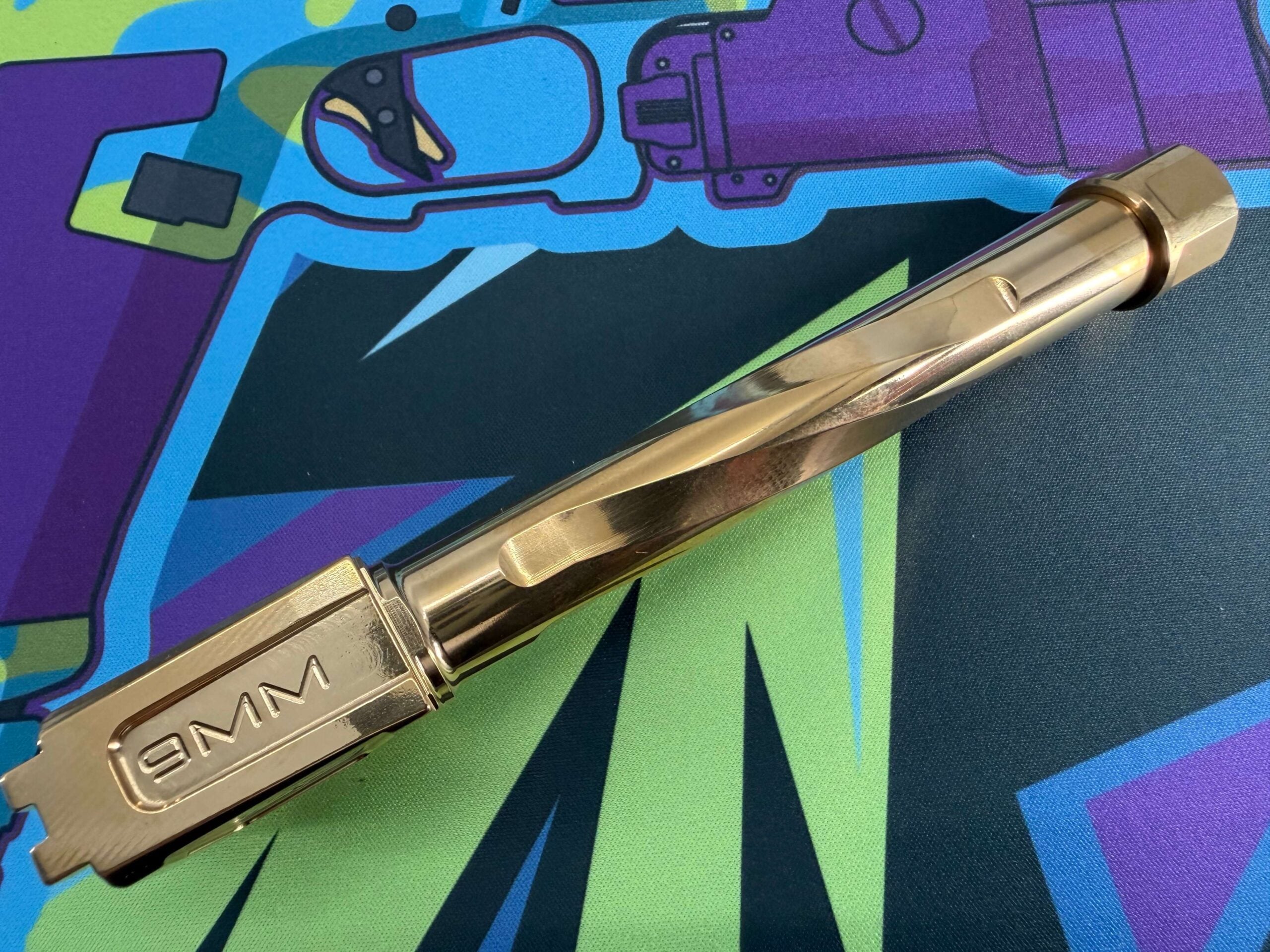 Sig Sauer P320F Threaded Barrel - Gold - Image 2